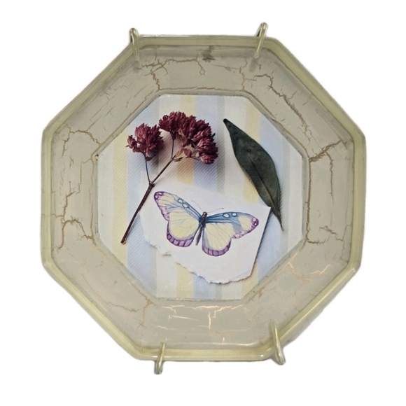 vintage 6.5 Inch Resin Trinket Tray MIDWEST OF CANNON FALLS Mid Century - Picture 1 of 11